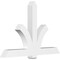 Ekena Millwork Redmond Architectural Grade PVC Gable Bracket, 72"W x 48"H x 6"D x 6"F, 16/12 Pitch GBP072X48X0606RED00 - alternate 1